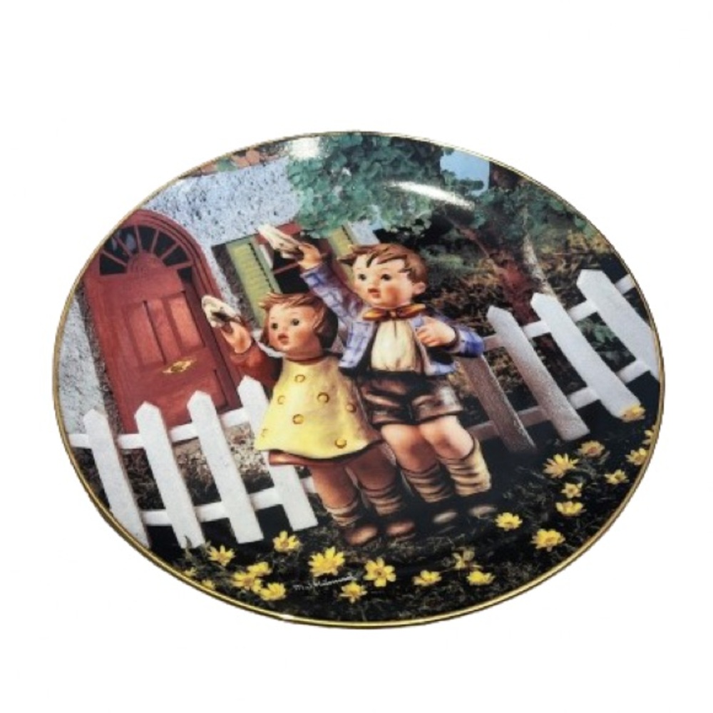 Hummel come back soon collectable‎ wall plate Hummel figurines